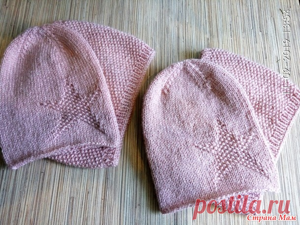 . Шапка с хомутом на весну - Вязание - Страна Мам