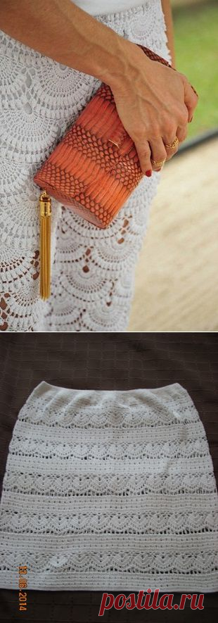 Костюмы, юбки крючком. Подборка 83.