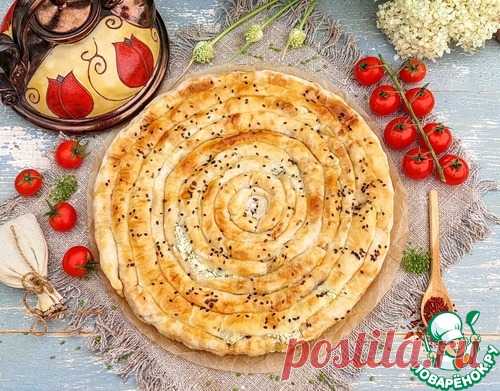 Бёрек с тремя начинками – кулинарный рецепт