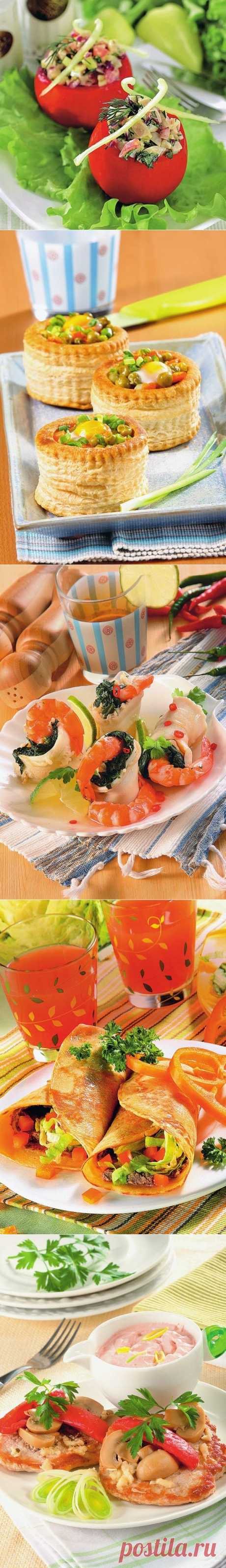Легкие и быстрые рецепты закусок
