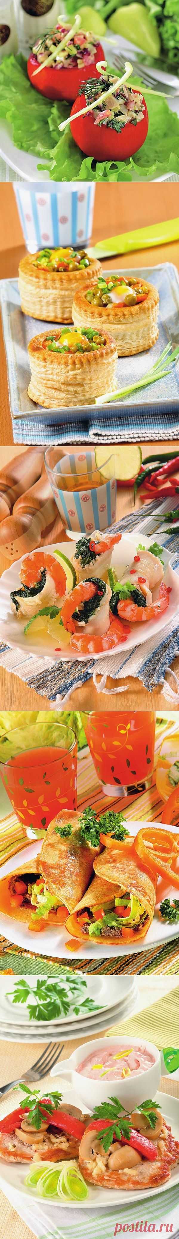 Легкие и быстрые рецепты закусок