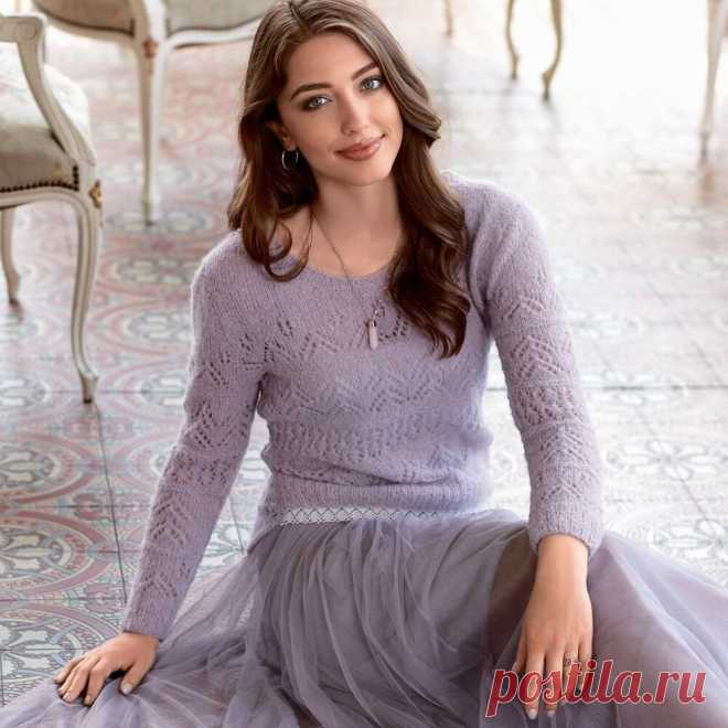 4 модели джемпера спицами: патентный, ажурный узоры, фантазийные косы, описание+схемы | Вязание "Мир узоров" | Яндекс Дзен