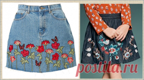 Переделка: фантазии на тему джинсовой юбки - 50 моделей для примера и рассматривания | МНЕ ИНТЕРЕСНО | Яндекс Дзен