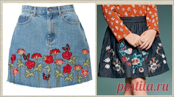 Переделка: фантазии на тему джинсовой юбки - 50 моделей для примера и рассматривания | МНЕ ИНТЕРЕСНО | Яндекс Дзен