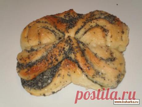 Рецепт: Плюшки &quot;Бабочки&quot;