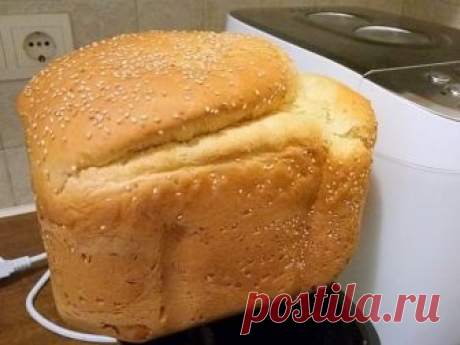 Селски хляб, поръсен със сусам