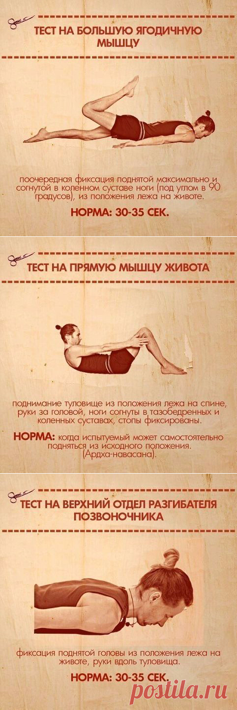 ТЕСТЫ НА ФУНКЦИОНАЛЬНУЮ СЛАБОСТЬ МЫШЦ.