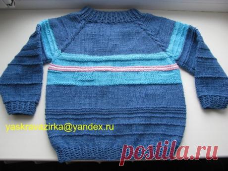 Вяжем он-лайн: кофточка реглан . :: Форум :: Портал киевских мам