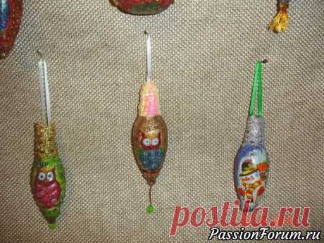 Лампочки превращаются... - запись пользователя селена32 (елена) в сообществе Декупаж в категории Декупаж. Работы пользователей