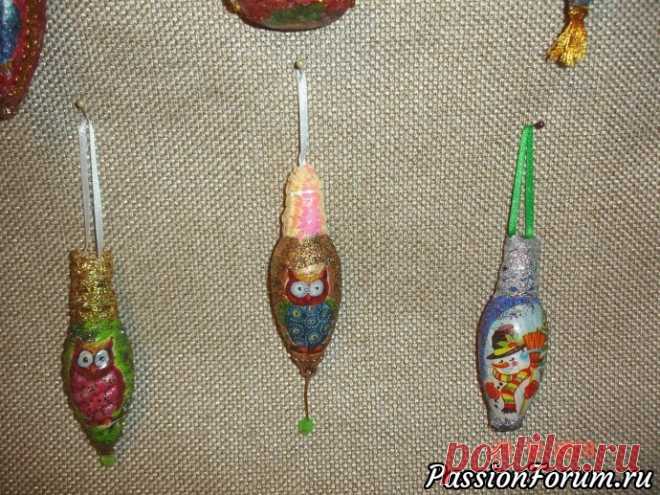 Лампочки превращаются... - запись пользователя селена32 (елена) в сообществе Декупаж в категории Декупаж. Работы пользователей