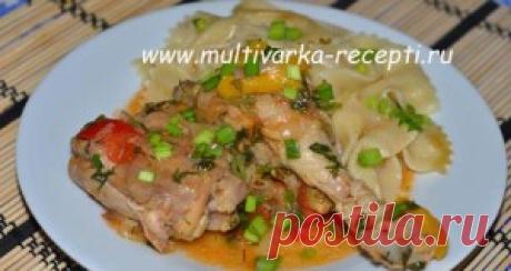 Чахохбили из курицы в мультиварке