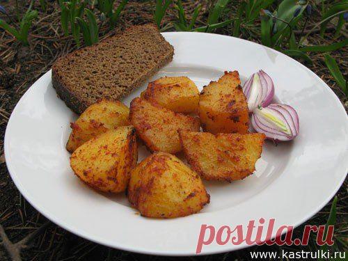 Картошка в паприке на мангале | Кастрюльки.ру