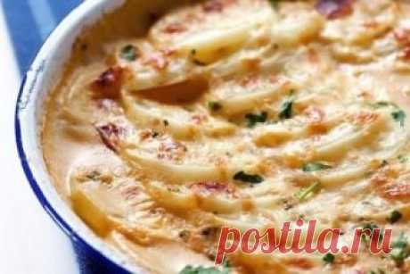Как приготовить запеченный картофель по-французски