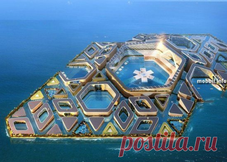 MOBBIT: Your Mobility / Floating City – концепт плавучего мегаполиса для Китая (10 фото)