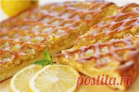 Лимонный киш.