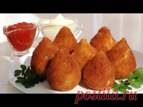 Кулинария&gt;Котлеты на косточке! 🍗 Крокеты.
