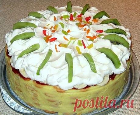 Банановый торт....