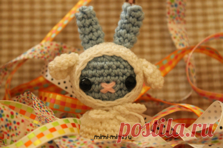 Схема вязания амигуруми заяц