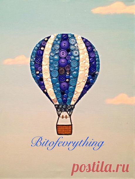 Необыкновенные вещи из обыкновенных пуговиц - Ярмарка Мастеров - ручная работа, handmade