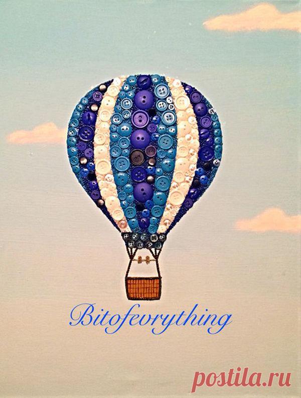 Необыкновенные вещи из обыкновенных пуговиц - Ярмарка Мастеров - ручная работа, handmade