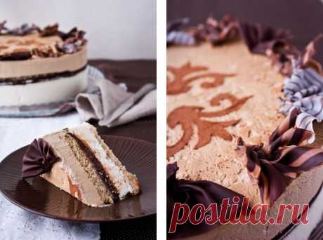 My recipe book - Торт-мороженое “Семифреддо мока”