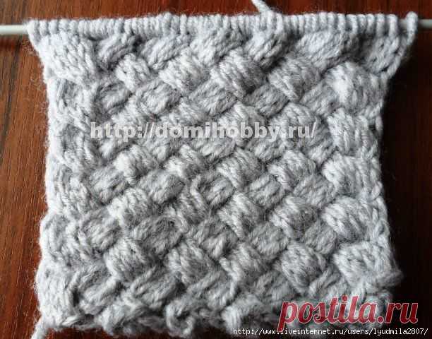 Кимоно с переплетённым узором. Узор плетёнка