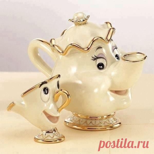 Позитивные фарфоровые статуэтки / Занимательная реклама