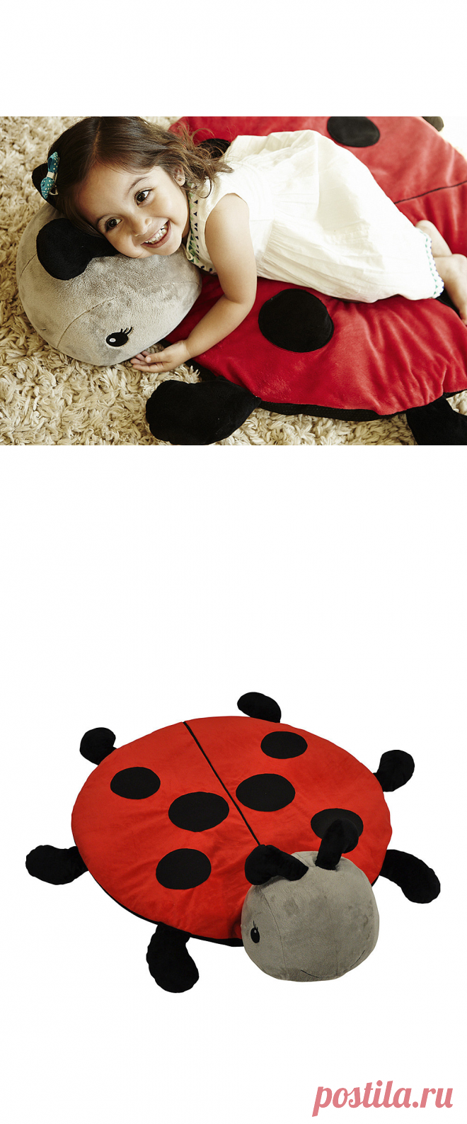 Cloud b Twilight Ladybug Snug Rug | zulily