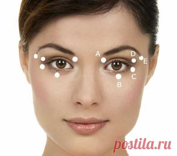 Акупрессурный массаж против темных кругов, мешков под глазами и морщин | Женский журнал
