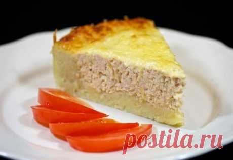 Картофельная запеканка с фаршем из индейки | Школа вкуса - вкусные кулинарные рецепты