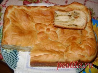 Луковник (постный пирог) : Вегетарианская и постная кухня