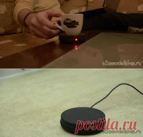USB подогреватель для чашки из процессора