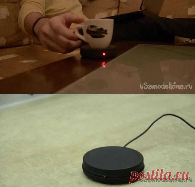 USB подогреватель для чашки из процессора