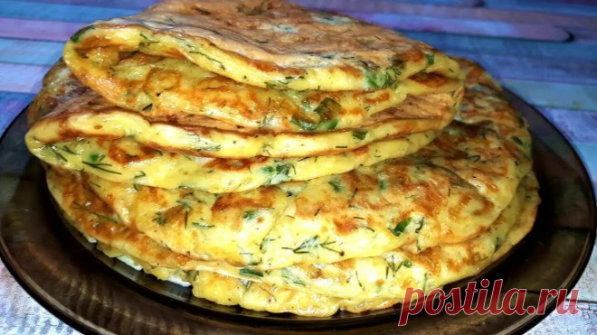 ЗАВТРАК за 10 минут! ОЧЕНЬ ВКУСНО! Ленивые хачапури на кефире