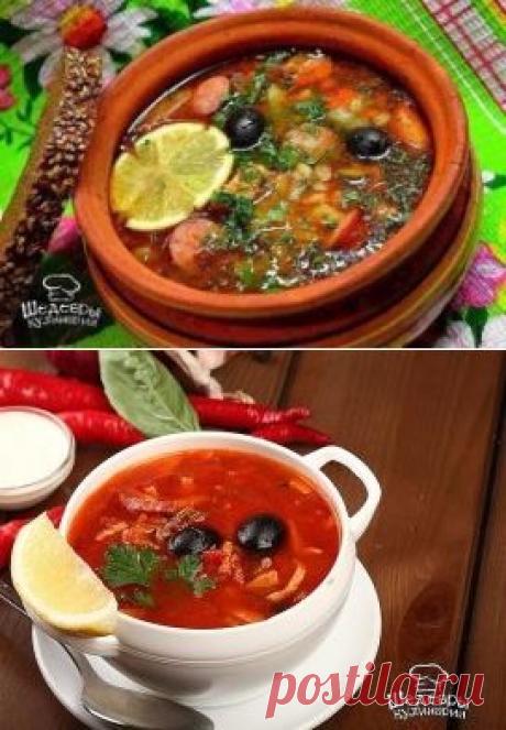 5 отменных солянок