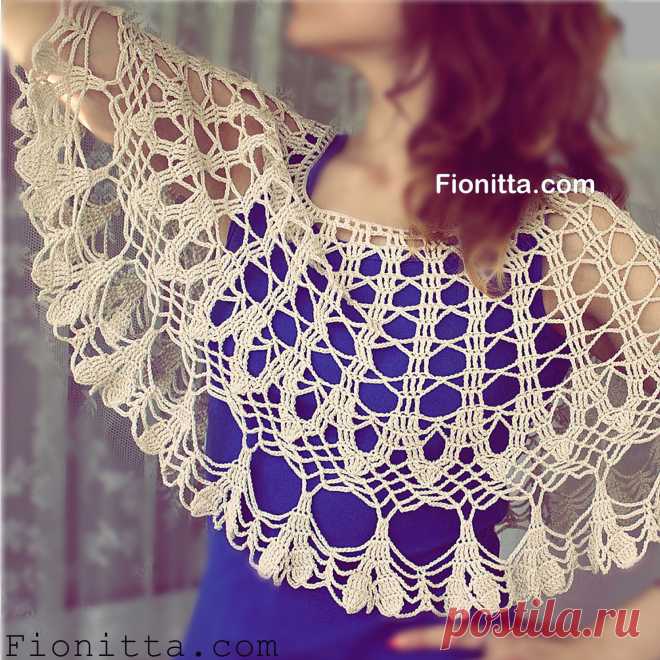 Light capelet | | Fionitta crochet
