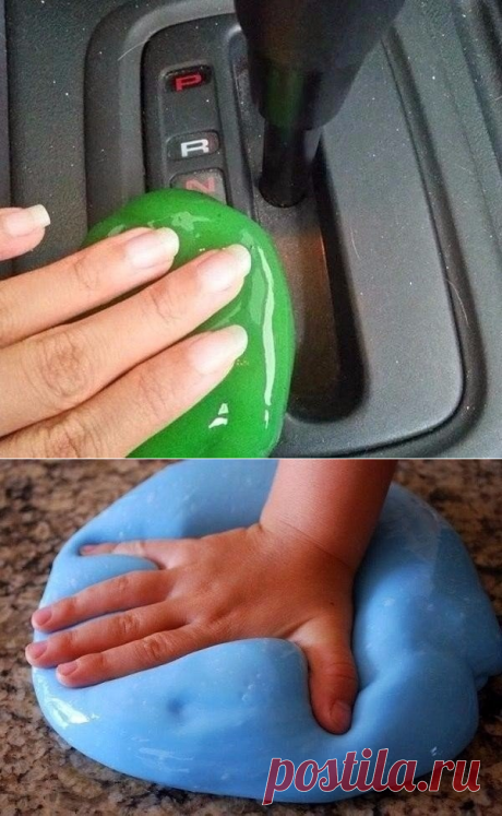 МК - делаем тряпку-желе дома