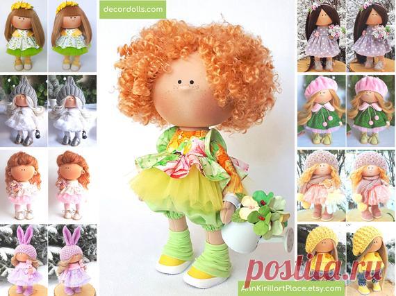 Tilda Art Doll Kids Doll Handmade Birthday Gift Doll | Etsy Hello, dear visitors!  This is handmade soft doll created by Master Yana (Cheboksari, Russia). Doll is made by Order. Order processing time is 5-12 days.  All dolls on the photo are made by master Yana. You can find them in our shop using masters name: