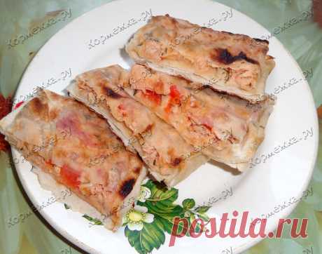 Лаваш с курицей и сыром - Кормежка.ру