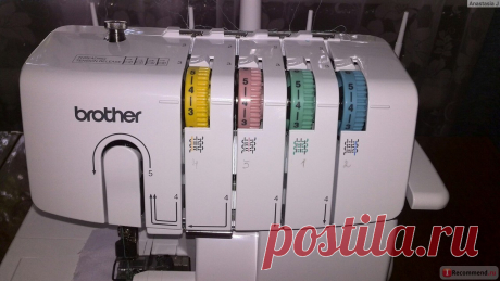 Оверлок Brother M-1034D - «надо было покупать его раньше! Очень довольна)» | Отзывы покупателей