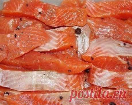 Солёная, маринованная, копчёная рыбка легко