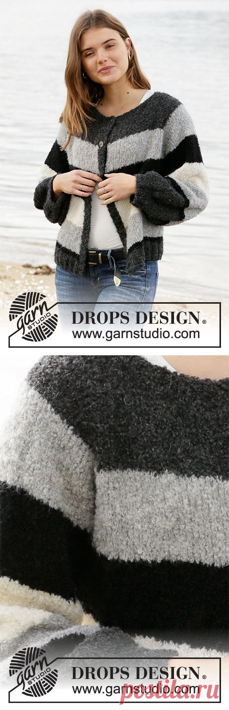 Жакет Row by Row от DROPS Design - блог экспертов интернет-магазина пряжи 5motkov.ru