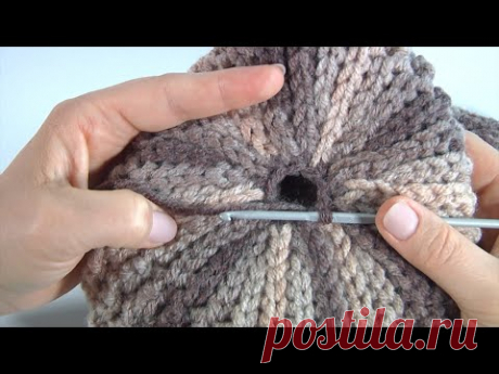 Modishly and Practical!!! How to Crochet Simple Hat/BEANIE HAT For Everyone