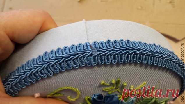 Вышиваем лентами чудесную шкатулку - Ярмарка Мастеров - ручная работа, handmade
