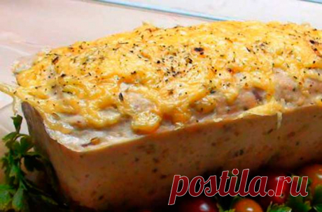 Куриный рулет с орешками под тертым сыром — Recept-Fresh