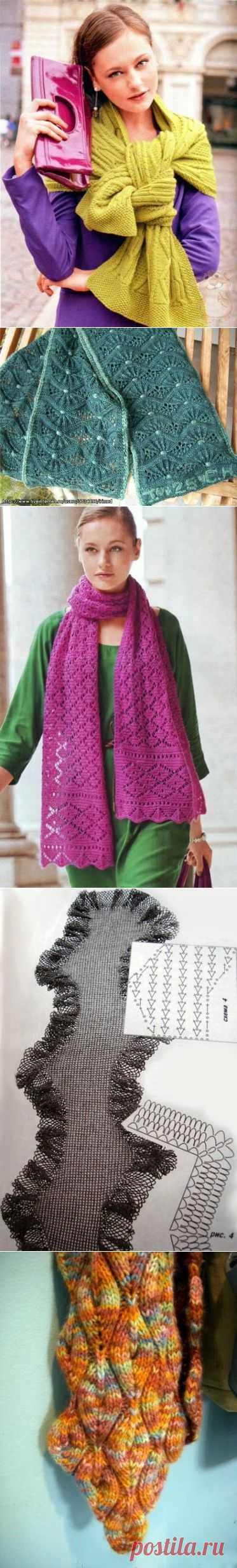 МАСТЕР-КЛАСС ПО ВЯЗАНИЮ ШАРФОВ.