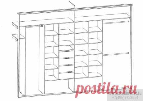 проект шкафа купе чертежи - Поиск в Google