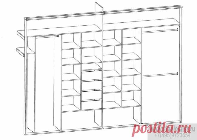 проект шкафа купе чертежи - Поиск в Google