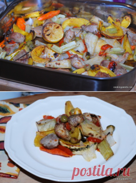 Жаркое в греческом стиле