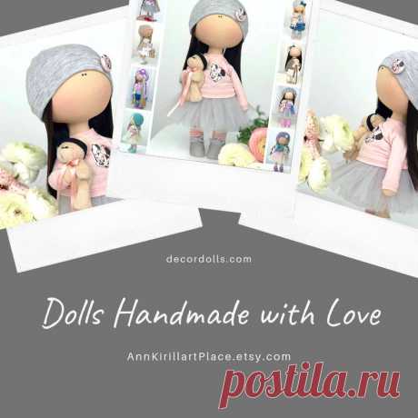 Tilda Interior Doll Handmade Rag Doll Textile Decor Doll | Etsy